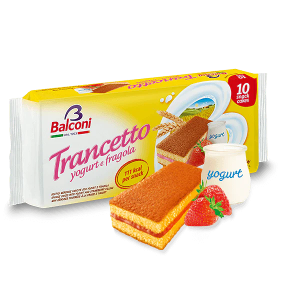 Trancetto Snack with Strawberry Filling, 10pk 280g