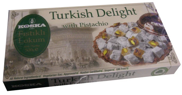 Turkish Delight with Pistachio (Koska) 500g