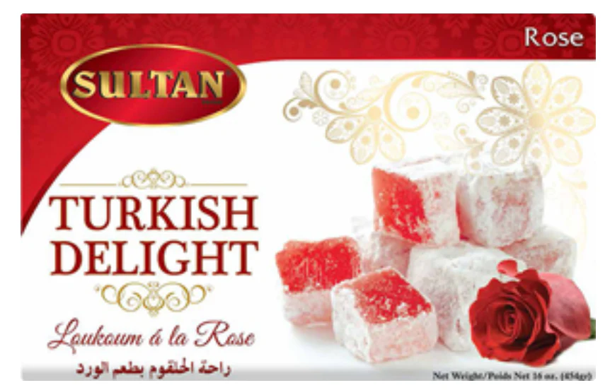 Turkish Delight with Rose (Sultan) 16 oz