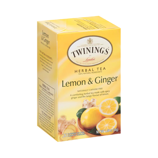 Twinings Lemon & Ginger Tea 1.06 oz (30g)
