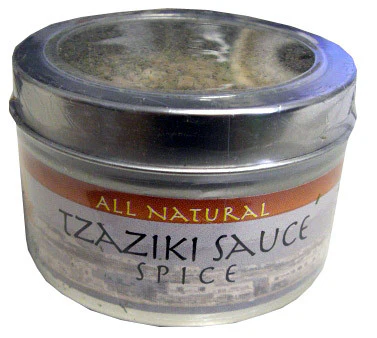Tzaziki Sauce Spice, 2.5 oz (73.9g) can