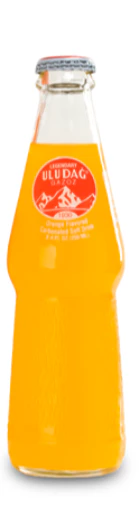Uludag Orange Soft Drink, 250ml glass