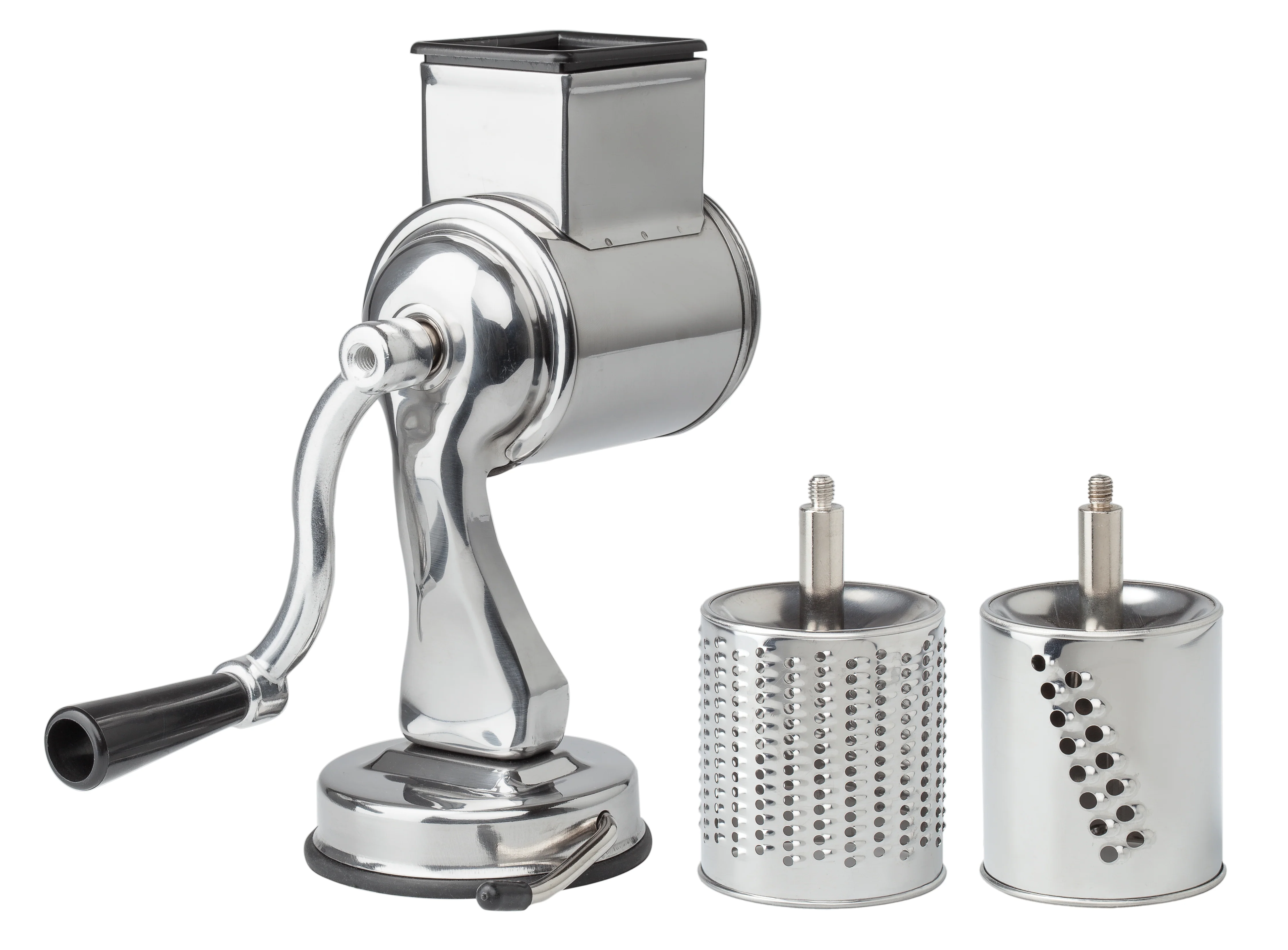 Universal Grater-Fine and Coarse Grater Drums with Suction Base (Fante's Cousin Nico's)