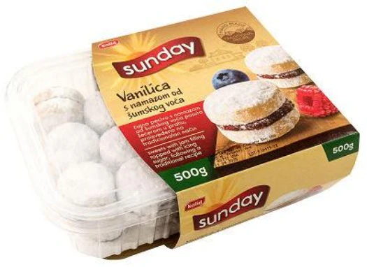 Vanilica Cookies with Forest Fruit Jam (Sunday) 500g