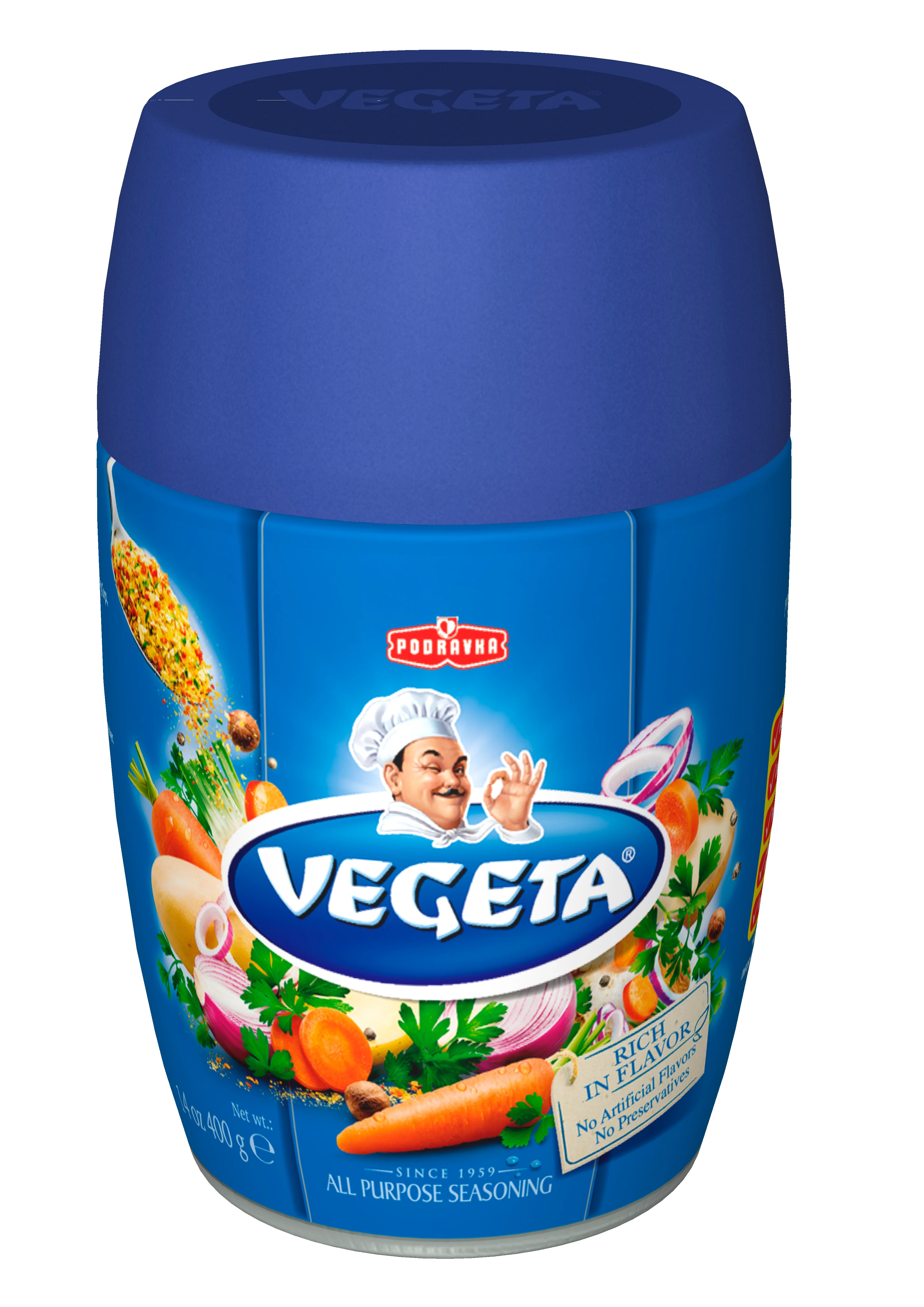 Vegeta, All Purpose Seasoning, 14 oz (400g) Jar