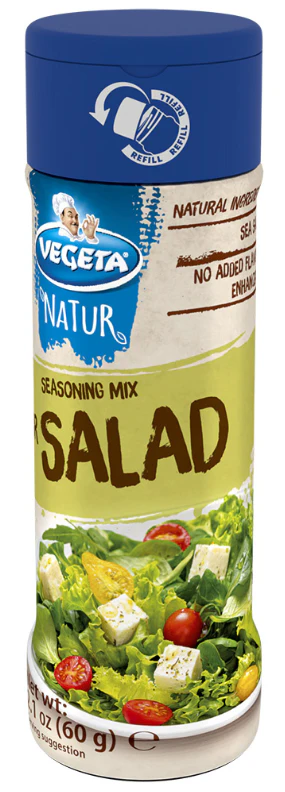 Vegeta Natur Seasoning Mix for Salad 60g Shaker