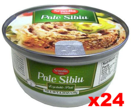 Vegetable Pate, Sibiu, Soy, CASE (24 x 120g)