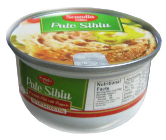 Vegetable Pate, Sibiu, Soy, with Peppers, 120g