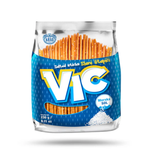 VIC Sticks, Pretzels, Slani Stapici (Kras) 230g
