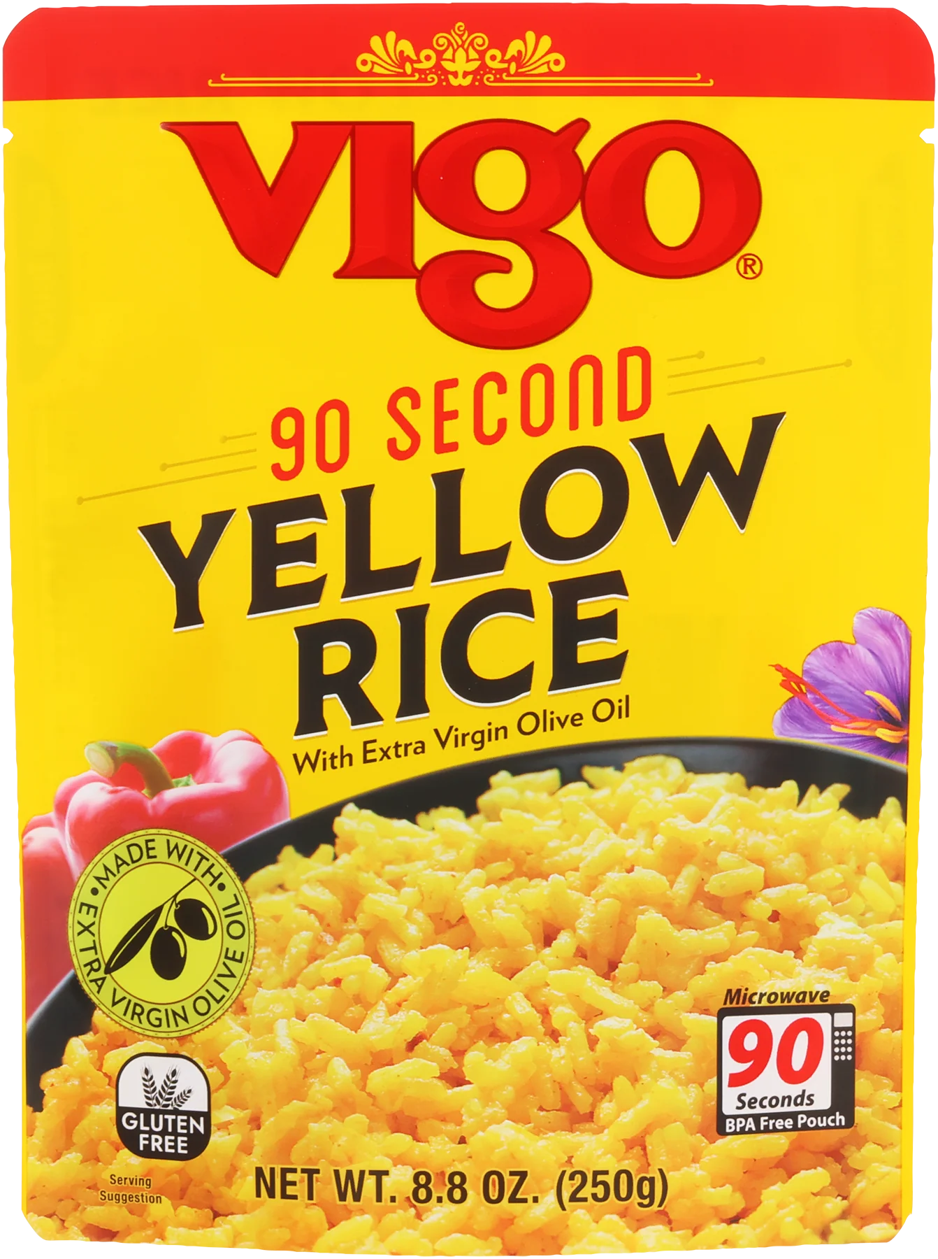 Vigo 90 Second Yellow Rice, 8.8 oz