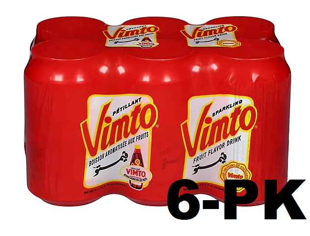 Vimto Fruit Flavored Drink, CASE (6 x 11.2 oz)