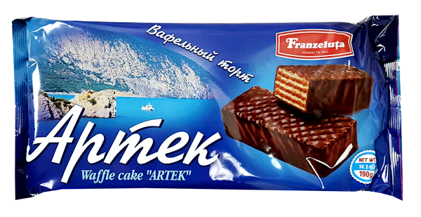 Waffle Cake ARTEK (Franzeluta) 190g