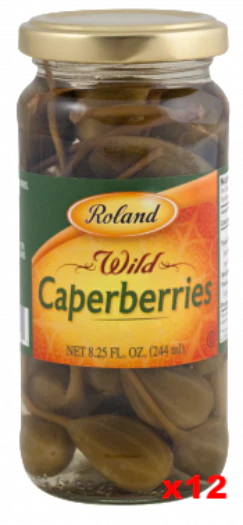 Wild Caperberries (Roland) CASE (12 x 8.25 oz)