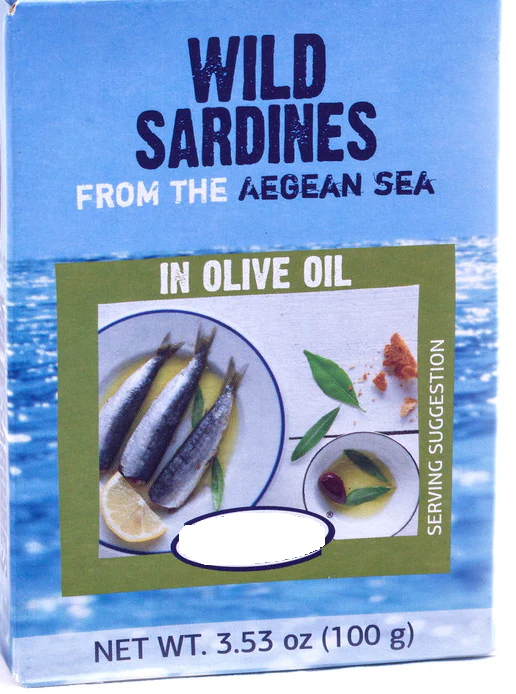 Wild Sardines in Olive Oil (Varka) 100g