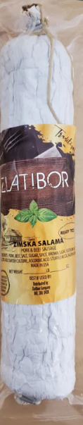Winter Salami, Zimska Salama (Zlatibor) approx. 1.1 - 1.4 lb