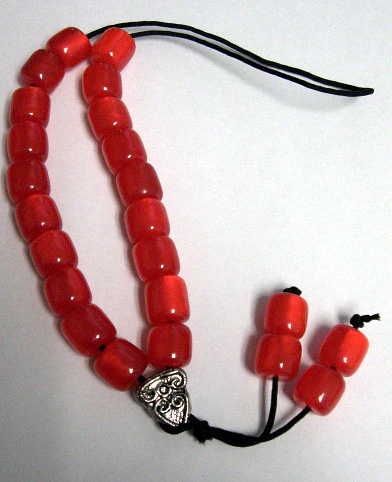 Worry Beads - Komboloi, Red
