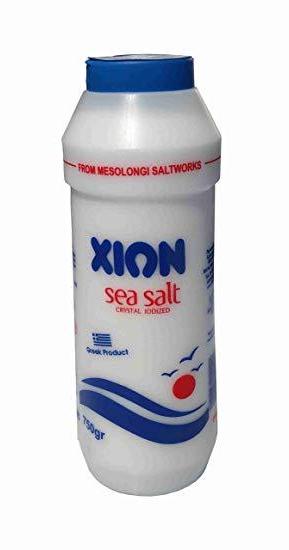 XION Sea Salt Crystal Iodized, 750g Shaker