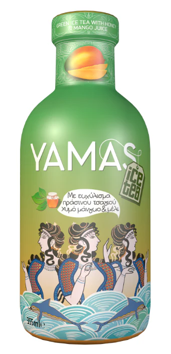 YAMAS Mango Ice Tea, 355ml