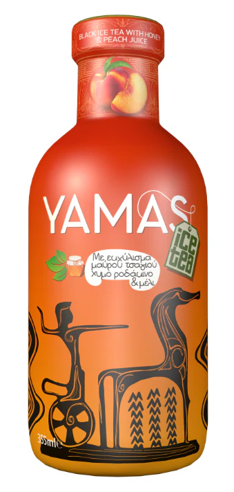 YAMAS Peach Ice Tea, 355ml