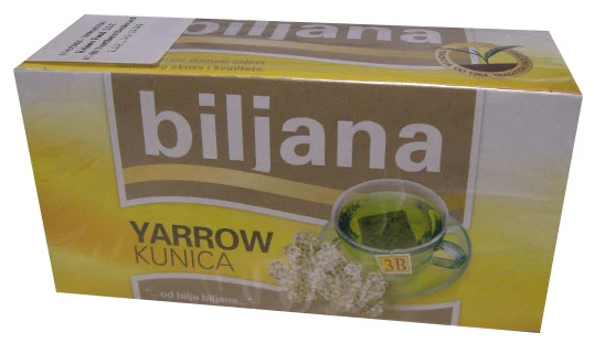 Yarrow Tea (Biljana) 20 tea bags, 26g