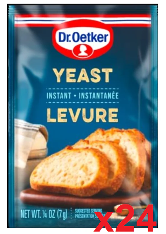Yeast Levure (oetker) CASE (24 x (7gx3pk))