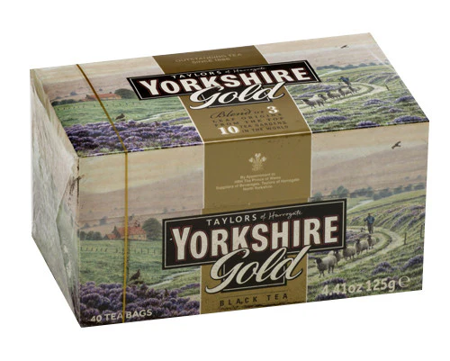 Yorkshire Gold Tea, 40 tea bags (125g) Taylors
