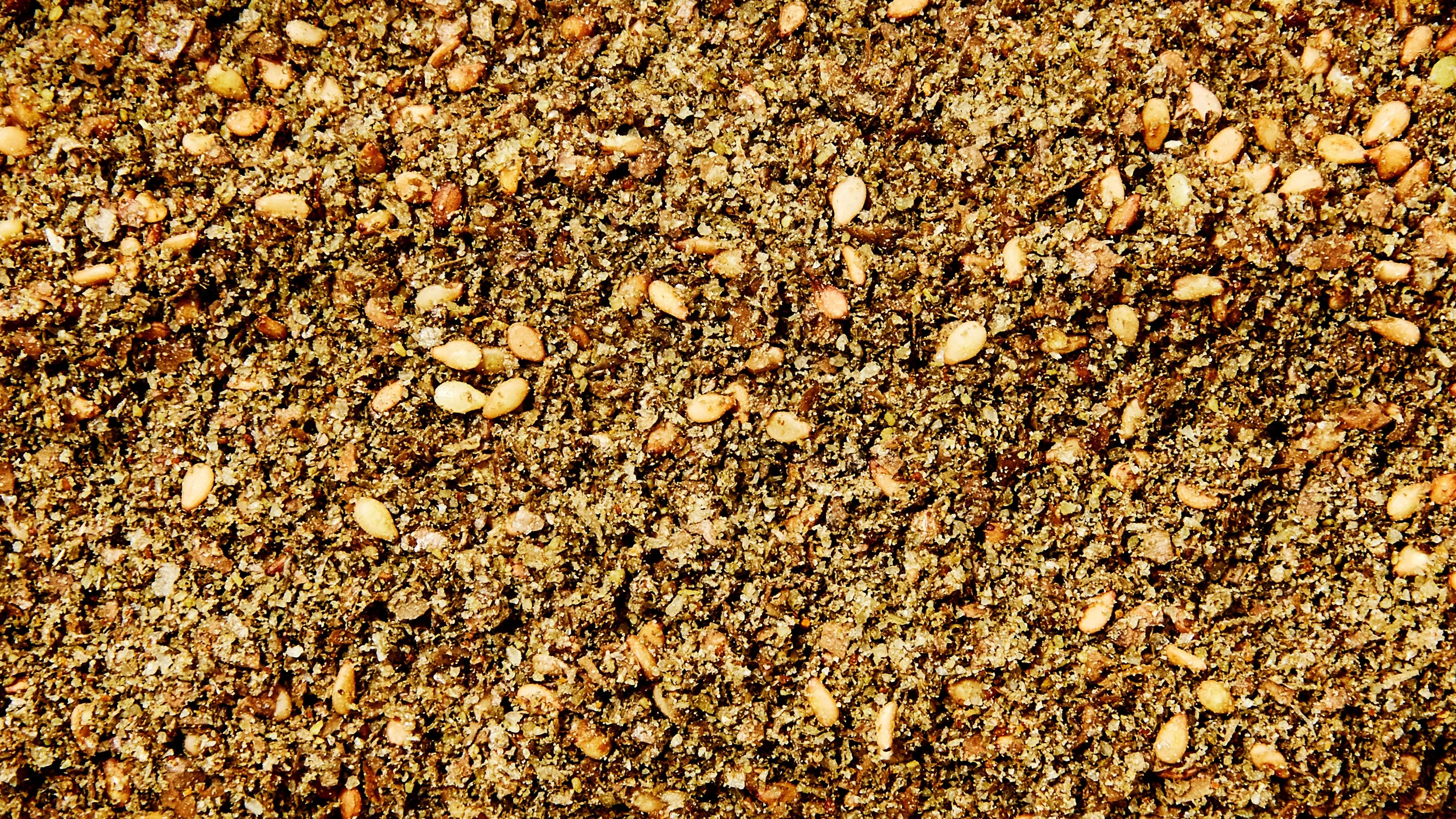 Zaatar Thyme Mix, Brown, Zatter Spicy (Baraka) 17.5 oz